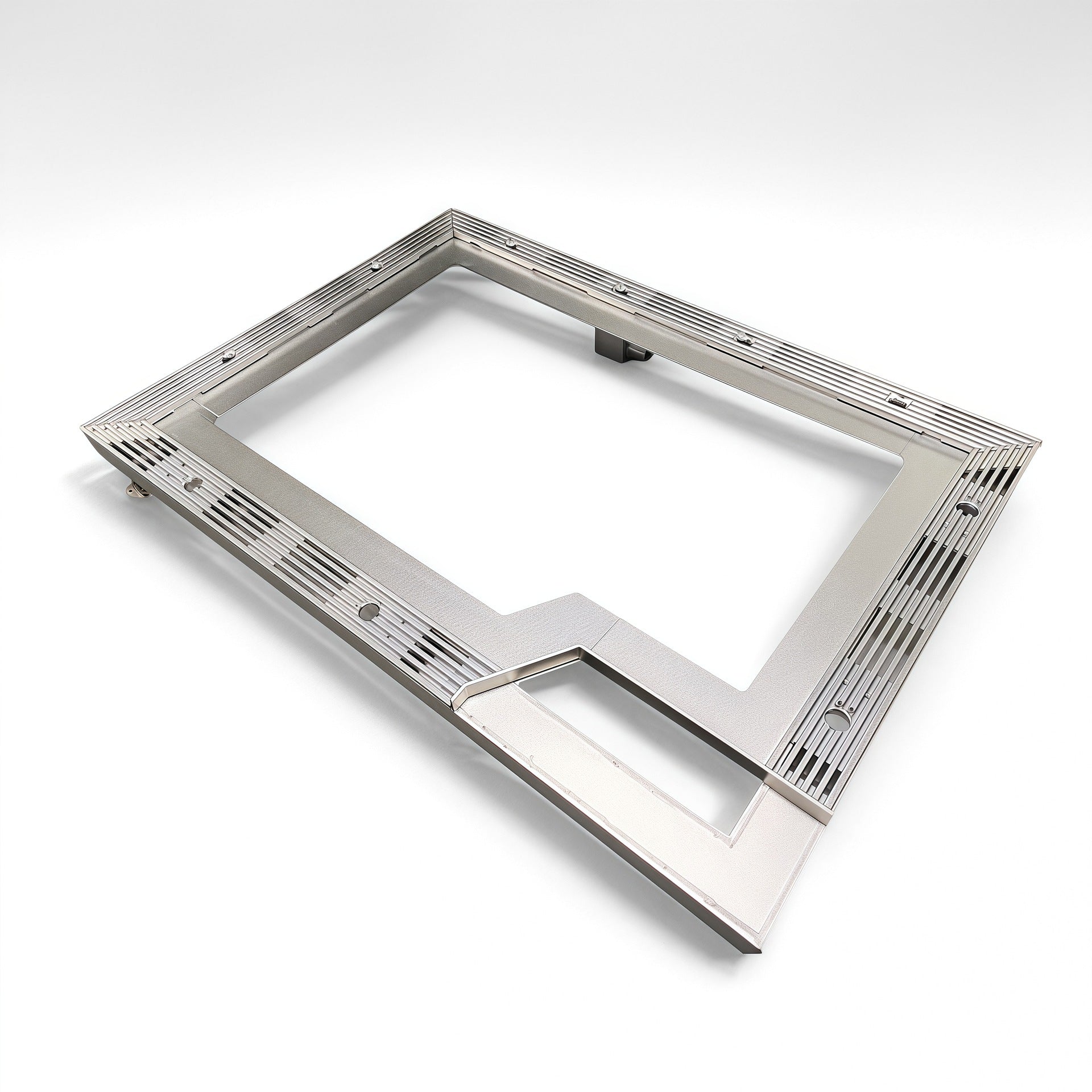 RV bathroom drain panel