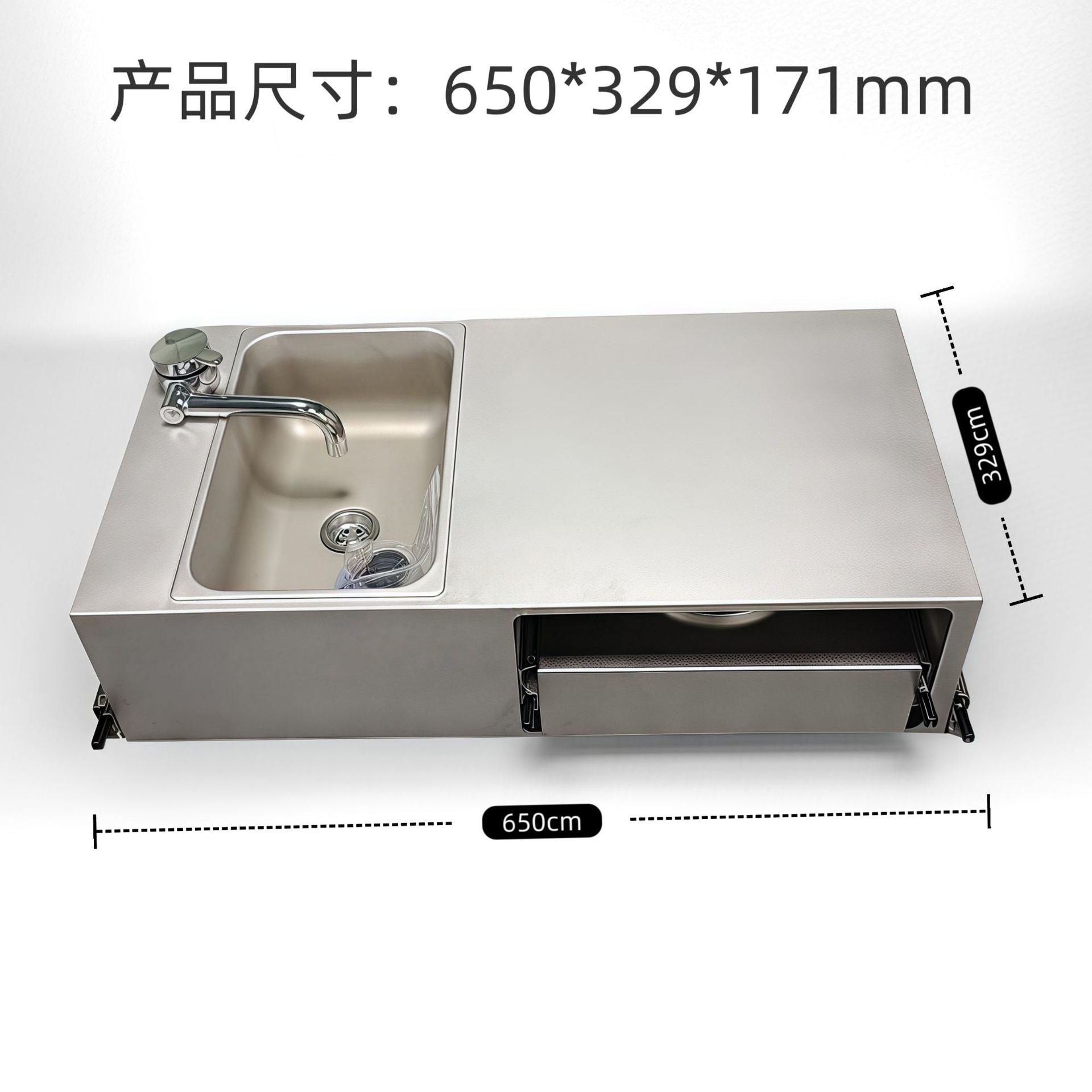 厂家加工定制房车户外厨房金属不锈钢铝合金汽车配件汽配车载防水