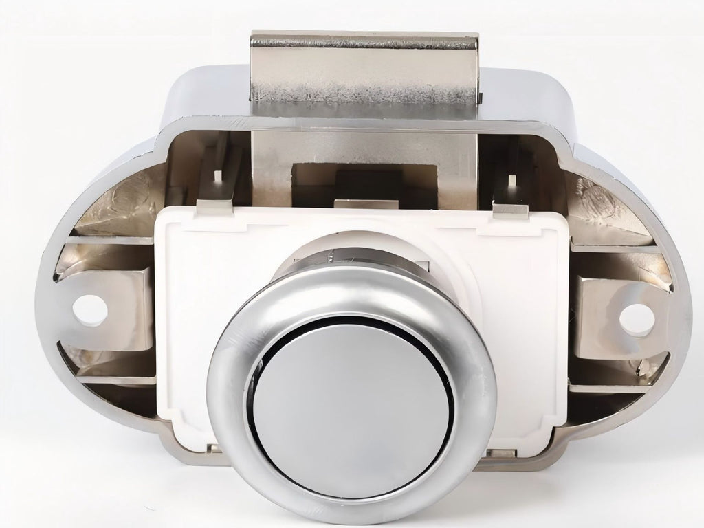 RV Drawer Push-Button Lock