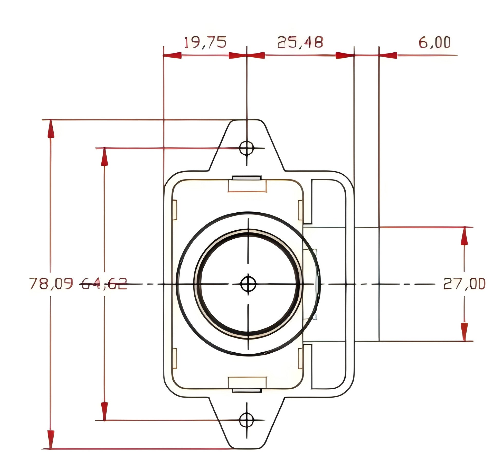 RV Drawer Push-Button Lock